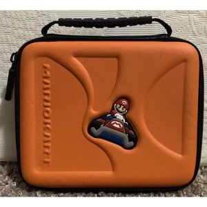 RDS Industries Hard Protective 3DS XL Carrying Case 2DS XL Mario Kart Orange